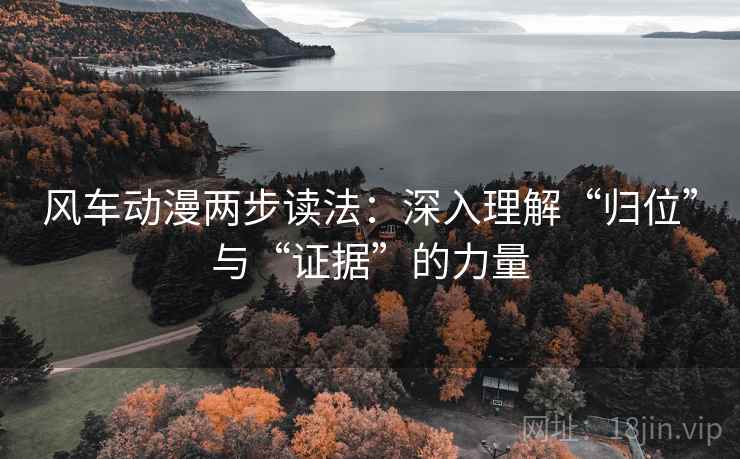 风车动漫两步读法：深入理解“归位”与“证据”的力量
